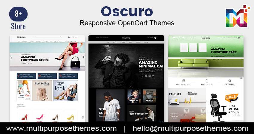 MultiStoreTheme's tweet photo. Oscuro - Responsive OpenCart Themes include 7+ stores. With features like Multilingual, Multi-currency support, Products Tab Slider Module, etc.

Purchase Now: https://t.co/4j9MElMdZQ

#OpenCart #multishoptheme #megashoptheme #moderntheme  #EnvatoMarket #Webapp #Responsivetheme https://t.co/WtJVDxu2gN