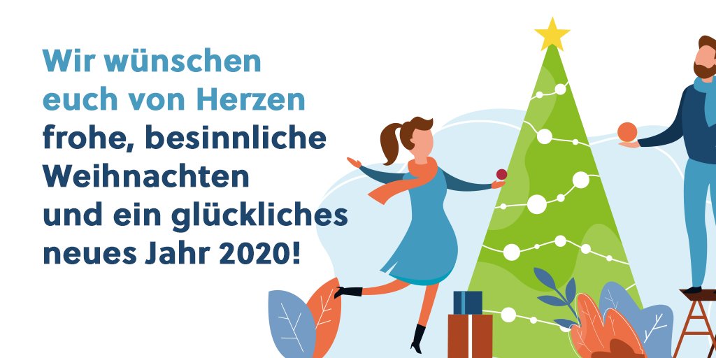 We wish you a very #MerryChristmas and a #HappyNewYear 2020! Enjoy the time with your loved ones, exchange e-mails for gingerbread and cookies and the fast pace of everyday life for a relaxing Christmas time!