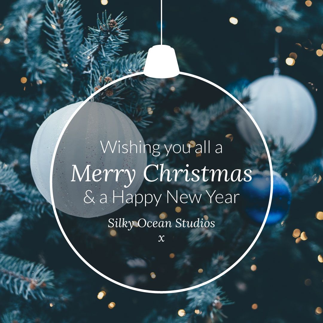 Merry Christmas and a Happy New Year, from the Silky Ocean Studios team x
#christmas #merrychristmas #seasonsgreetings #website #webdesign #silkyoceanstudios #newyear #greeting #festive #bauble #festivemessage