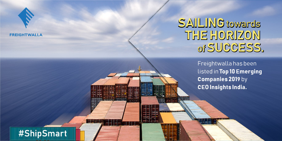 freightwalla's tweet photo. We are extremely delighted to announce that Freightwalla has been listed in Top 10 #EmergingCompanies2019 by CEO Insights India. Hearty Congratulations to the entire #Freightwalla team.
To read the entire interview with @CEOInsightsIndia visit https://t.co/nNSiucfT3p
#ShipSmart https://t.co/rzVqdW9ewr