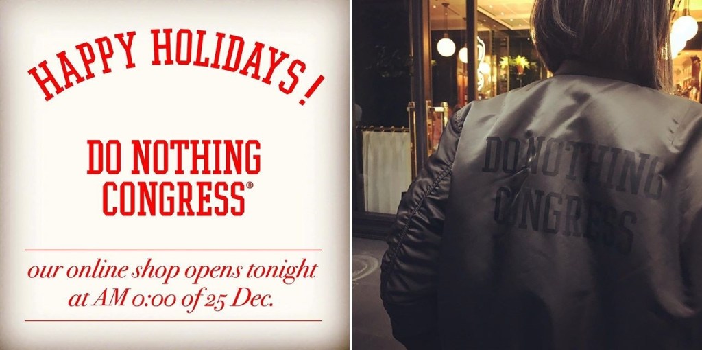 藤原ヒロシ氏の「Do Nothing Congress」からALPHA INDUSTRIES MA-1