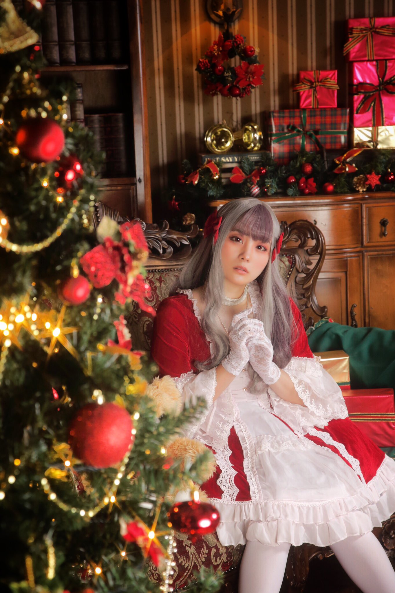 画像,〈 original cosplay 〉Merry Xmas 🎄photo：やざわさん#はやフォト #オリジナル #cosplay#クリスマス #xmas201…