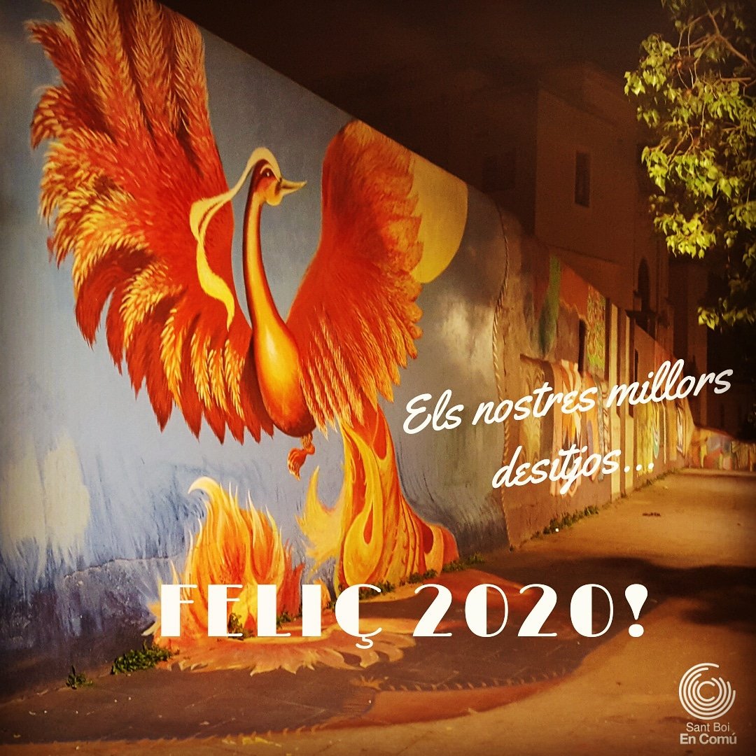 Bones festes! ☃️🎄🤗 

#SantBoi #Feliç2020