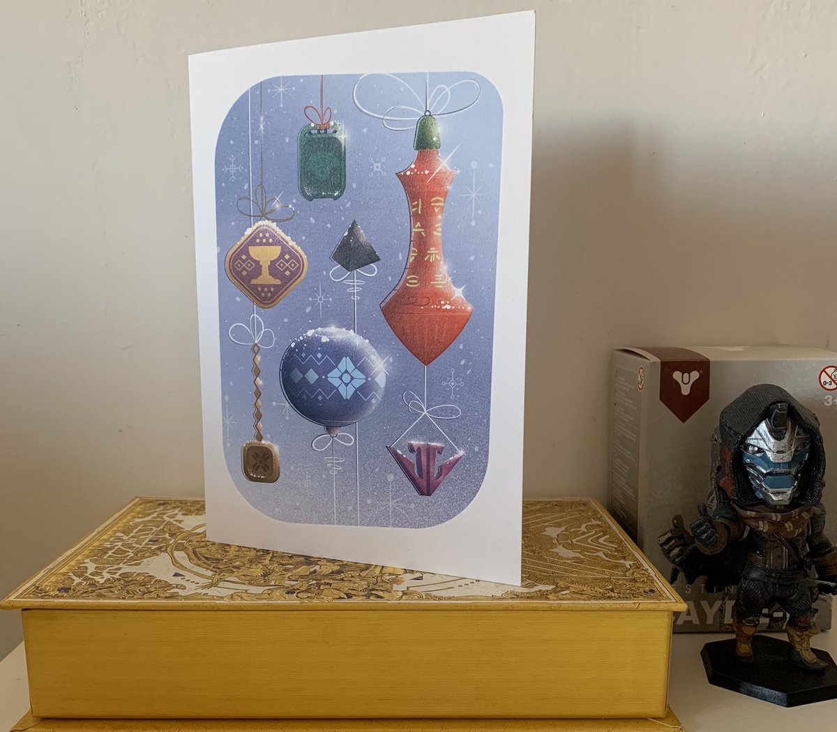 GiorgioMConti's tweet photo. I want to say a big thank you to @Bungie Community and Support Team for this amazing holiday card! https://t.co/yhH913d1Kc