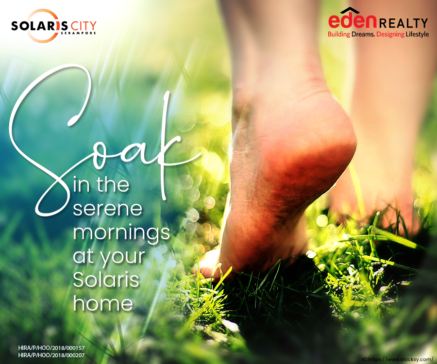 Serenity gets a new dimension at Solaris City Serampore. Know more at edensolaris.com. #SolarisCitySerampore