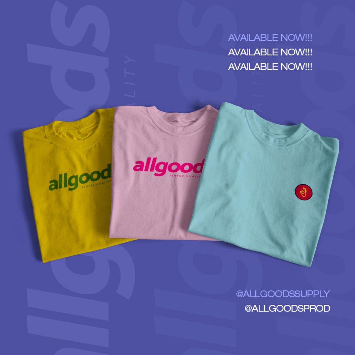 allgoodsprod's tweet photo. These shirts are what every man and woman needs in their stash.

Classic, comfy, and bright! 👌

#AllGoodsSupply #AllGoodsPh

PM us to order. https://t.co/uAmBKaOrTc