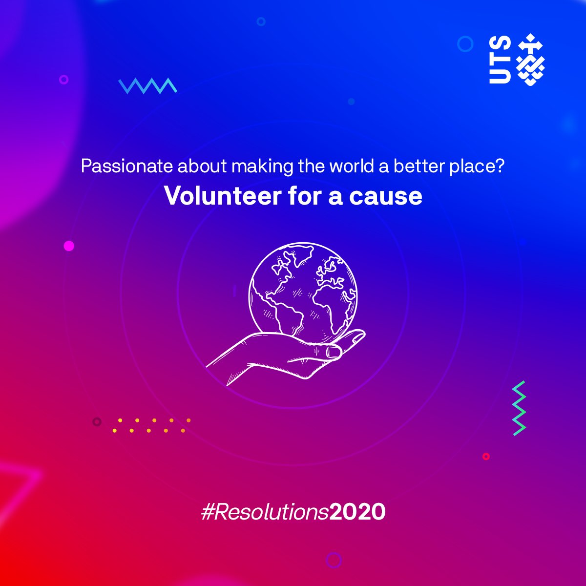 It might sound strange, but your little efforts can bring immense change to the world. This New Year, pick a cause you want to work on and contribute towards making the world a better place. #Resolutions2020

#Resolutions2020 #UTS #UTSInsearch #Resolutions #NewYear #Sydney