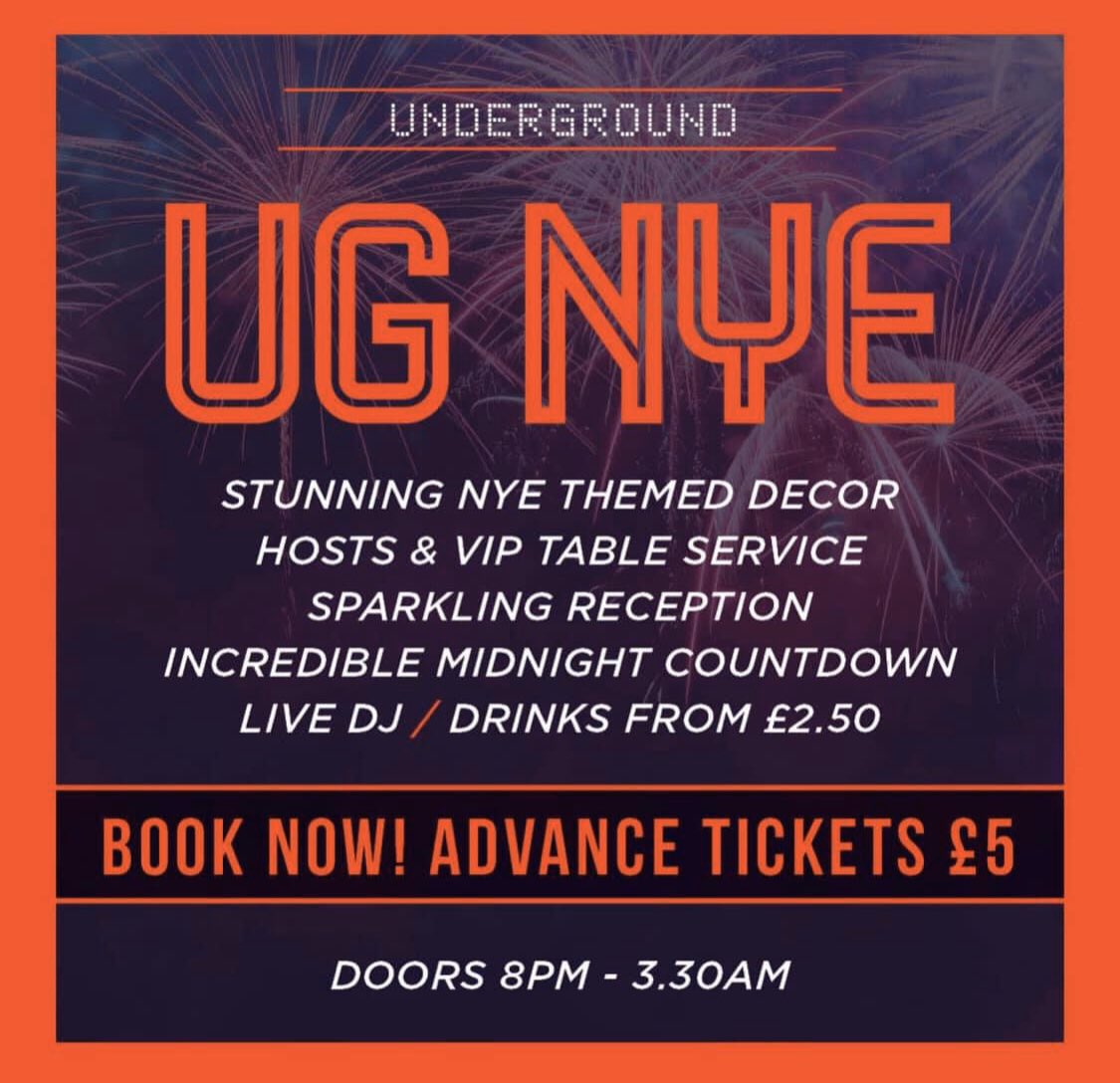 UndergroundVIP's tweet image. Early Bird NYE Tickets on sale now ! 

Pick yours up here : 

skiddle.com/whats-on/Dunde…