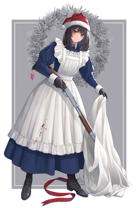 「プレゼントです、旦那様。」 