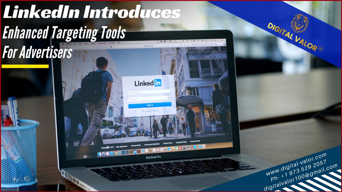 digital_valor's tweet photo. LinkedIn is rolling out enhanced targeting tools to help advertisers. Explore details on https://t.co/b2anv9d6I5

#Youtube #SocialMedia #SMO #DigitalMarketing #Facebook #Twitter #Instagram #LinkedIn #Pinterest #NewJersey #WallStreet #like4likes #FolloMe https://t.co/R3PmtBwBt3