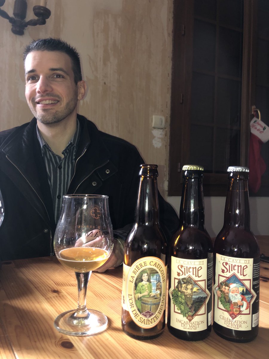 My brother has realised his long time dream and opened his own brewery and guess what? the beer is delicious !
#lacavedesilene #labierecauloise