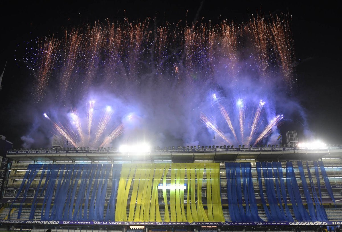 Les deseo unas felices fiestas y un gran año 2020 a todos los bosteros. Que este nuevo año sea de triunfos y gloria para nuestro querido Boca Juniors 🙏
Un fuerte abrazo de corazón 💙💛💙
¡Aguante Boca!