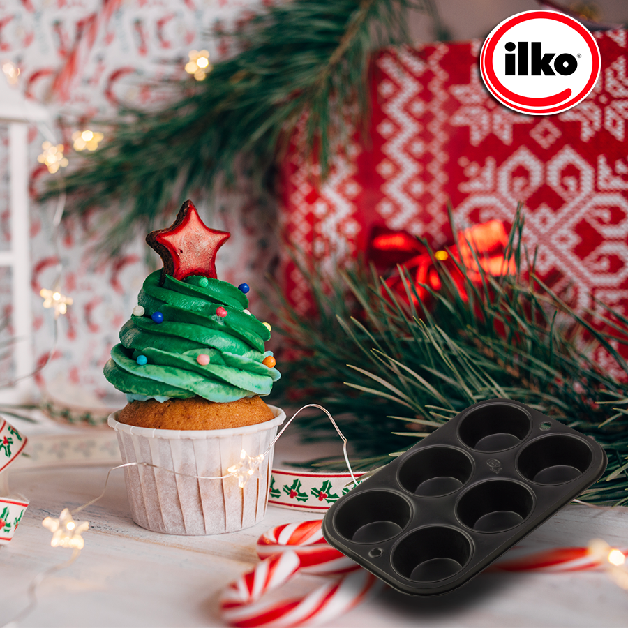 Para tener una dulce Navidad, prepará unos ricos muffin para compartir en familia.
#Moldemuffin
#Ilko 
Encontralo en Be-eme be-eme.com