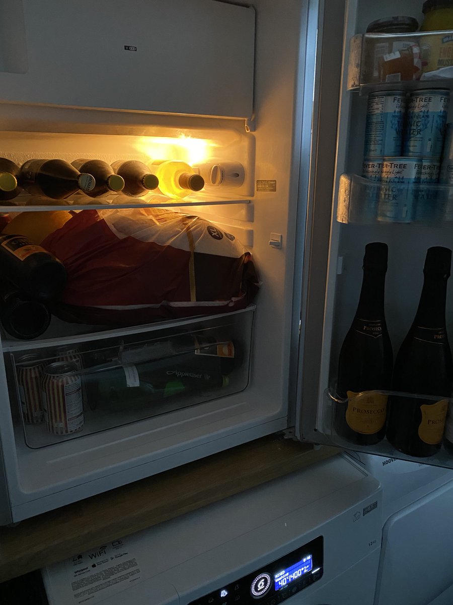Can’t get anymore cider in the fridge cause of this bleeding bird