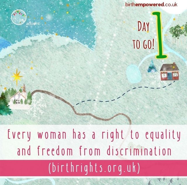 BirthEmpowered1's tweet photo. 24th December 2019 Birth Empowered Advent ❤️❄️

Every birthing person, regardless of age, colour, race, religion, beliefs, social status or geographic area is entitled to safe, personalised, woman centred care

Inequality stops here

#maternity #mbrrace #beempowered #advent https://t.co/GVUFxVwA7u