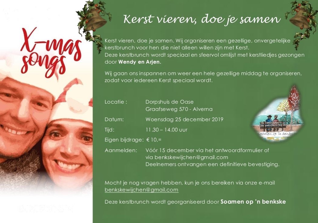 Soamen op 'n Benkske tweet media