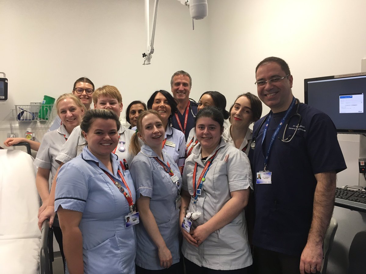 Team ED - some pre-Christmas respite after some very tough times. Celebrating an empty bay in the ambulance assessment area! <a href="/Leic_hospital/">Leicester's Hospitals</a> <a href="/emagresearch1/">Leicester EMAG</a> <a href="/EMASNHSTrust/">East Midlands Ambulance Service NHS Trust</a> <a href="/EMAS_TimH/">Tim Hargraves</a>