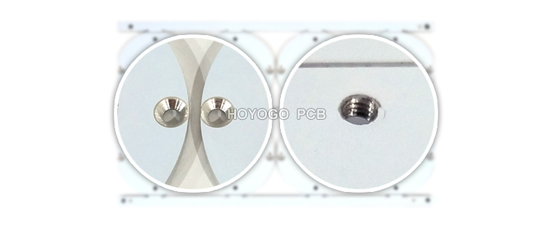 RayHe14's tweet image. #Countersink #Threadedhole #PCB #ALU
Board Thickness: 2.1mm 
Solder Mask: PM-500WD-16SF
Countersink+Threaded hole
hoyogo.com