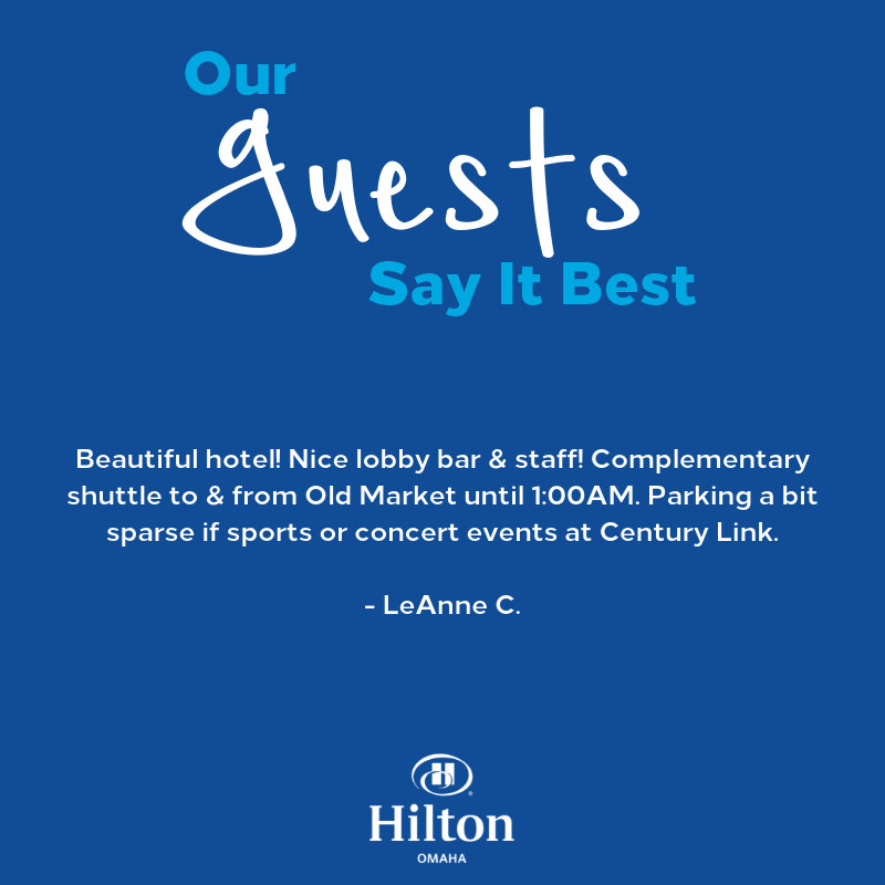 #TestimonialTuesday #NebraskasMostHospitablePlace