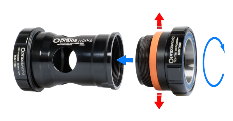CharlieSrl's tweet photo. Avete un movimento centrale BB30/PF30 che scricchiola e ti fa IMPAZZIRE??? Ecco la soluzione definitiva, il movimento centrale @PraxisWorks con sistema collet.
#charliesrl#justaddpraxis https://t.co/15g3R3EPy1