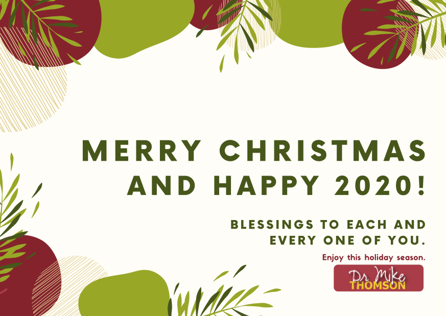 drmikethomson's tweet photo. Wishing you a blessed holiday season. I'm so grateful to have you all in my life. My wish for you during this time is to remember what your passion &amp; purpose is &amp; go out a live a life that reflects that. Merry Christmas, Happy Holidays &amp; Happy New Year to you all. #merrychristmas https://t.co/q7EP6Ddl08
