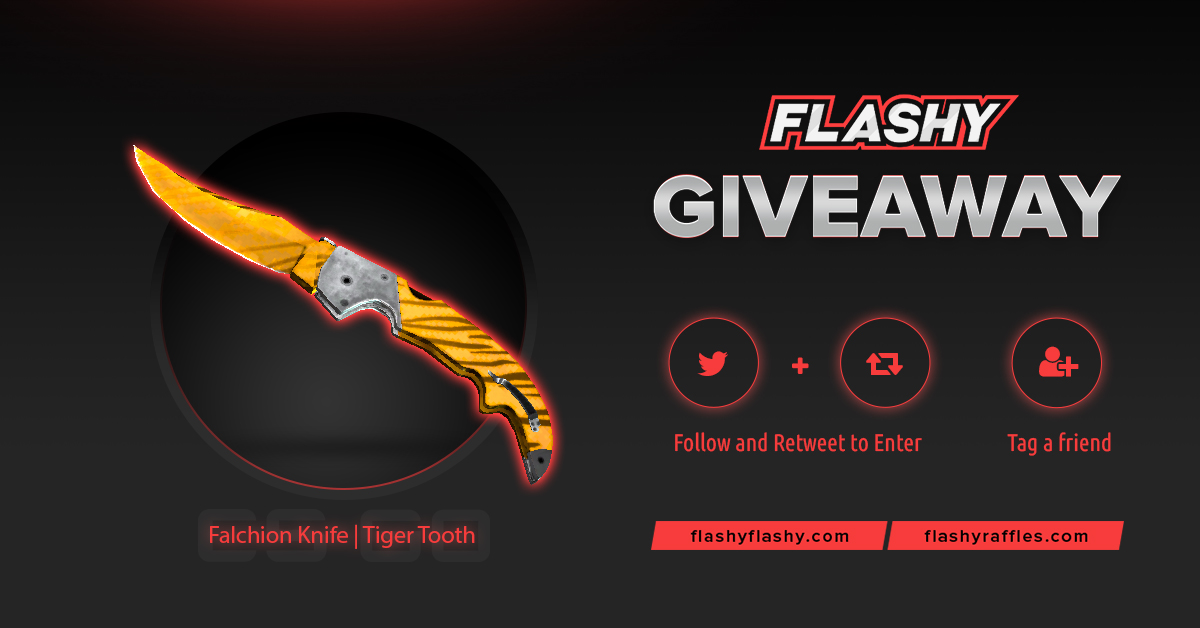 flashyflashycom's tweet photo. ★ Falchion Knife Tiger Tooth 🎅 CHRISTMAS GIVEAWAY !

To win:
🎄 Visit to support us: https://t.co/Fonu6EuBpu
🎄 Visit for more raffles: https://t.co/6wGFU9Dz1D
🎄 Retweet
🎄 Follow us
🎄 Turn on twitter notifications

🚀 Ends in 3 days ! https://t.co/8OnXnP3ym2