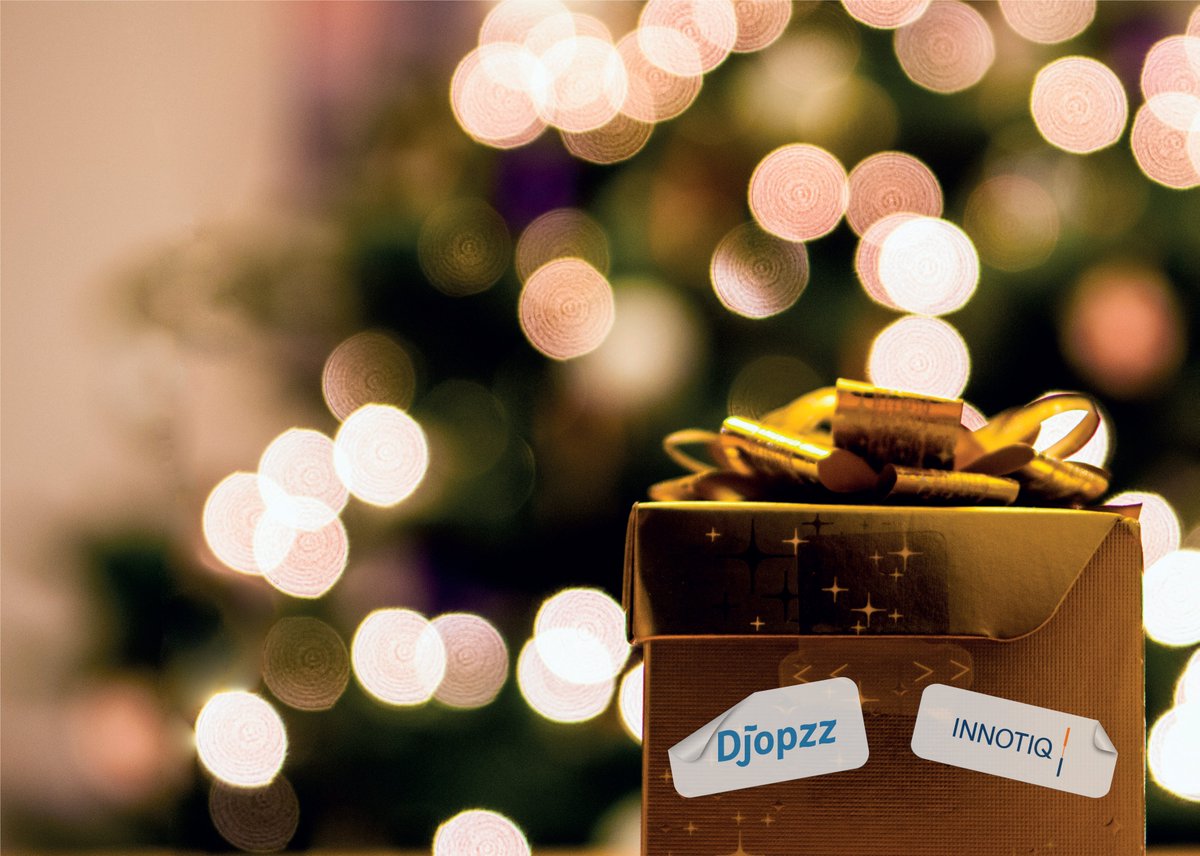 Namens Djopzz en Innotiq wensen wij iedereen een fijne kerst en een bijzonder goed en succesvol 2020! #waareenwilis 🎄🥂🎇