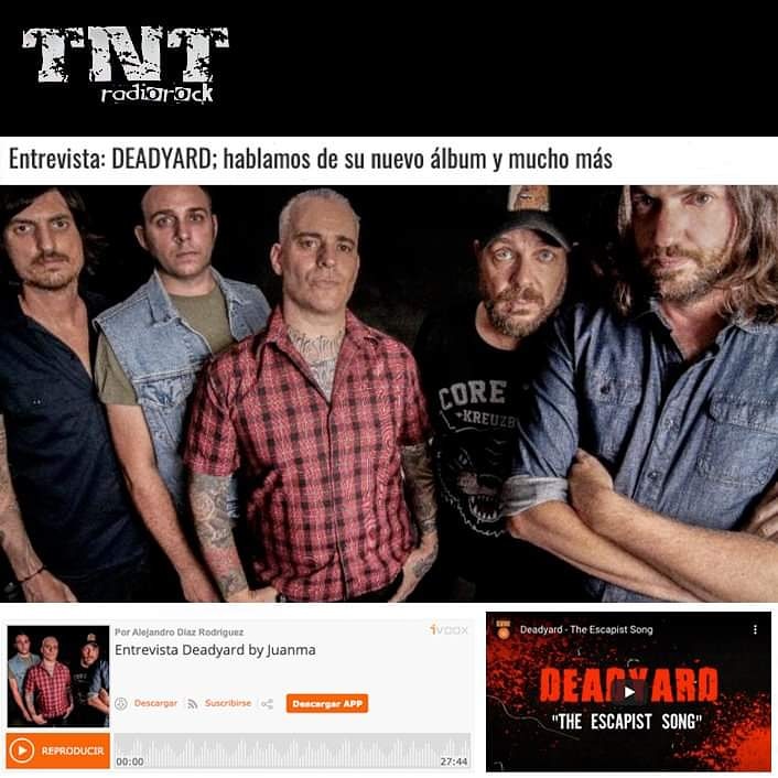 deadyardband's tweet photo. «Entrevista: DEADYARD; hablamos de su nuevo álbum y mucho más»
📰🎙 TNT Radio Rock
https://t.co/AprpwbxBGZ
.
Ya podéis escuchar en iVoox el podcast donde hablamos Rau (Bajo), Xavi Morell (Guitarra) y Marc Morell (Batería)
#Armageddonit #DEADYARD #Deadyardband #Newalbum #Newsingle https://t.co/D3u7nVMGcy