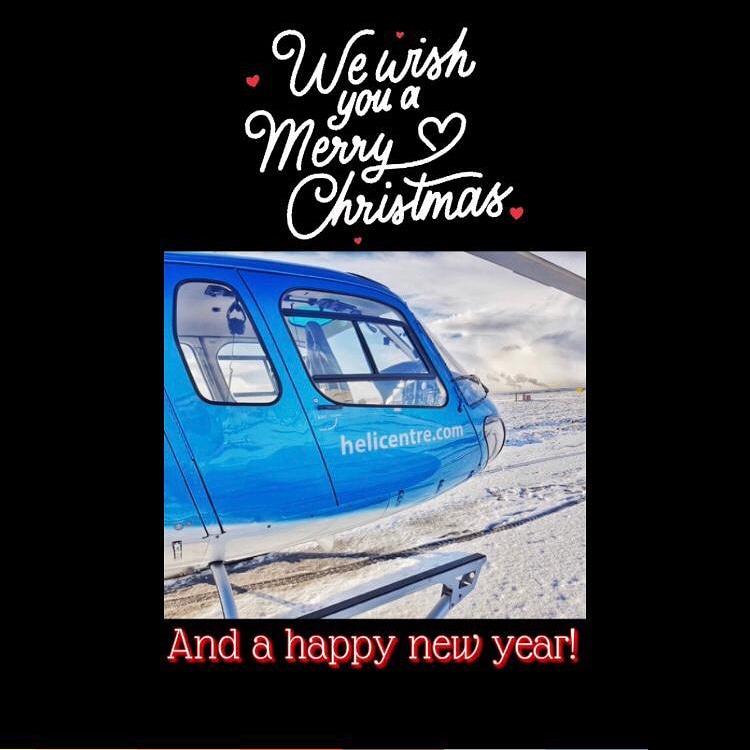 HelicentreUK's tweet photo. From all of us at Helicentre we wish you all the best over the festive season 📸 credit and edit @kayleighjevons & @shaunajevonsxx @lpl_airport @city_airport @airbus_corporate_helicopters #helicharters #jetcharters #helisales #jeta1fuel #avgas #christmas #newyear2019 #avgeek https://t.co/wj6tsMKZgh