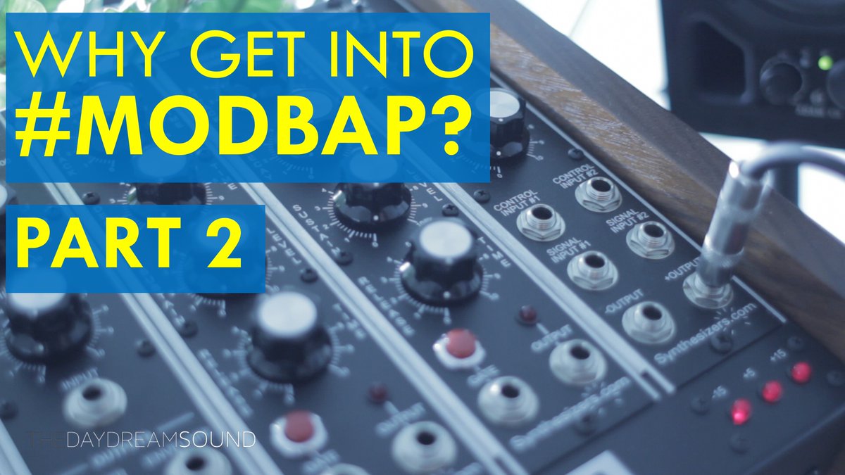 TDSAlkebulan's tweet image. Part 2 of the Introduction to #MODBAP covering CV (Control Voltage) applications. youtu.be/OxG6hWXCosM