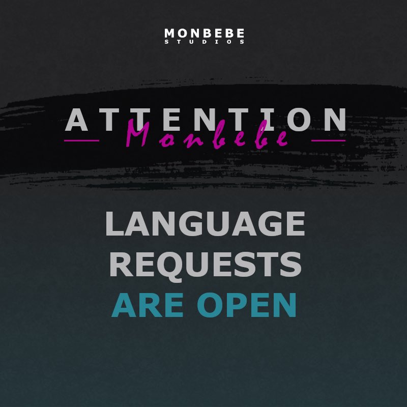MonbebeStudios's tweet image. 》WE NEED YOUR OPINION《

Thank you for all your love and support! ♡
Since this project is inspired by MX and is made by mbbs for mbbs, we&apos;d like to know which languages you&apos;d would like to see the game in!
Please, fill this form: tinyurl.com/mbb-req

#BePersistentForWonho
