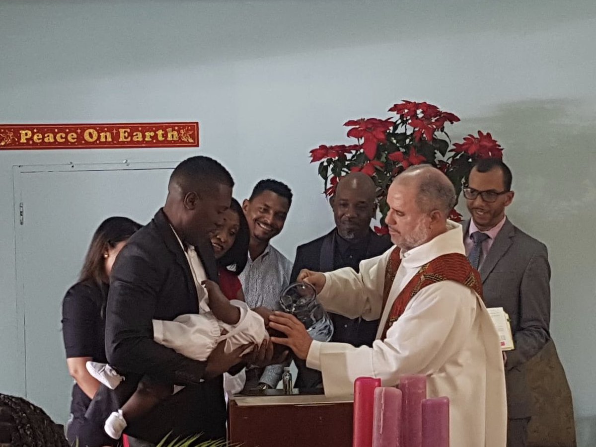 LattybooHarris's tweet photo. So on Sunday we welcomed our little one into the family of God #baptised https://t.co/t3TDpKPm3H