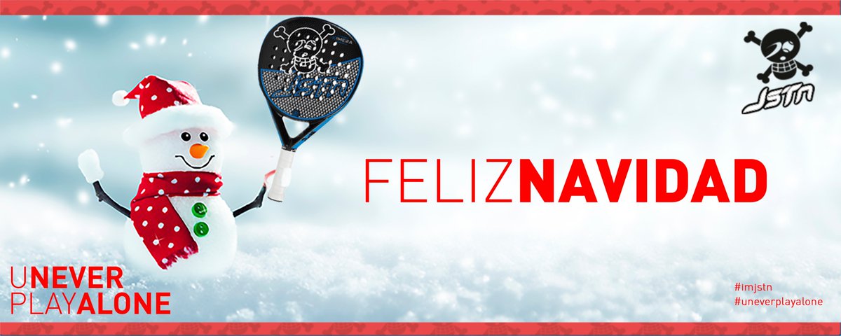 ¡Desde JSTN os queremos desear Felices Fiestas y Feliz #Navidad! 🎄☃ ¡Disfrutad al máximo! 🌟 #Padel #Xmas