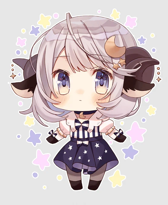 ルナちゃん★
新刊セットにつくアクキーになります!! #C97 