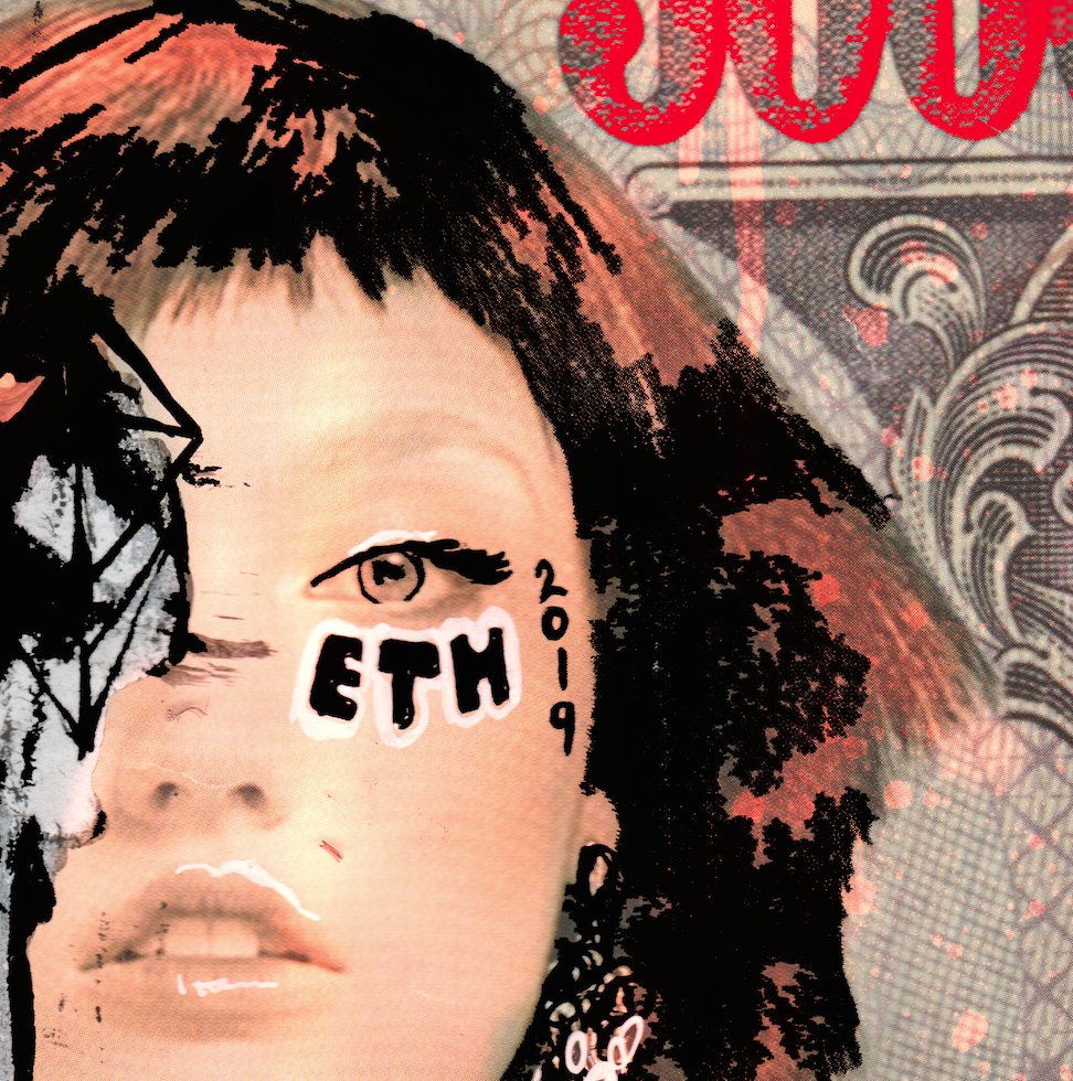 missalsimpson's tweet photo. "CORRUPTED CURRENCY #TOKEN1"

#cryptoart #blockchain #ethereum #blockchainart https://t.co/8ycN8SSewr