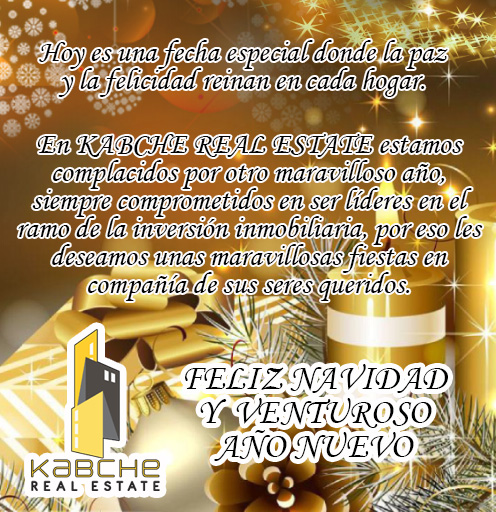 KabcheRE's tweet photo. #KabcheRealEstate Les desea una Feliz Navidad y Venturoso Año Nuevo 🎄🎅 https://t.co/E9NYFVF5Yb