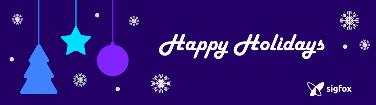 The Sigfox Team wish you happy holidays!