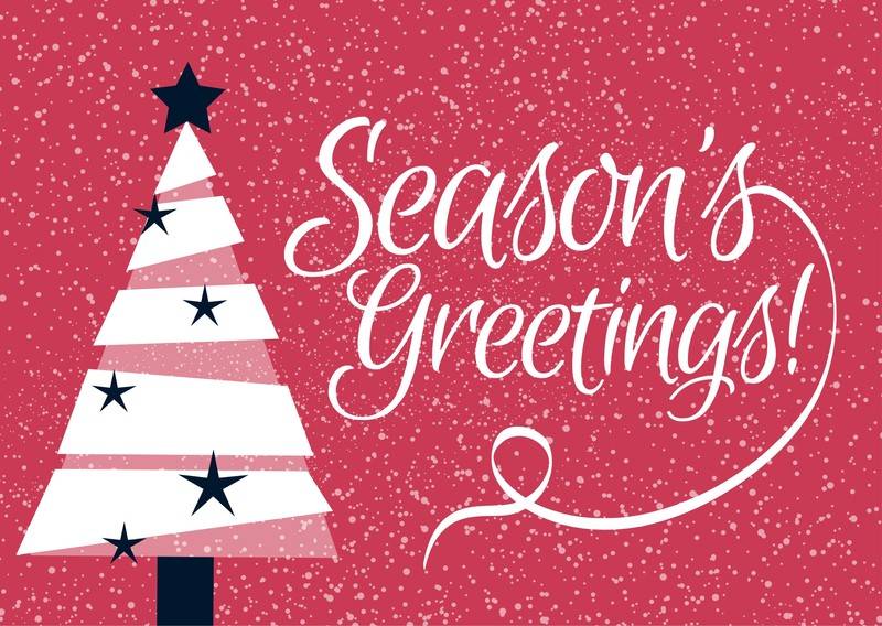Wishing you and yours a happy holiday season and a  wonderful new year filled with love, joy, and happiness!
