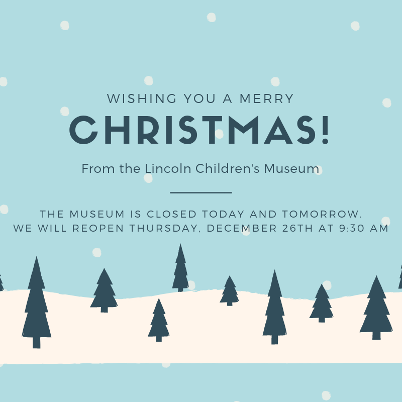 Happy Christmas Eve to all! 

The Museum is closed today and tomorrow for Christmas. 
We will reopen Thursday, December 26th at 9:30 am.