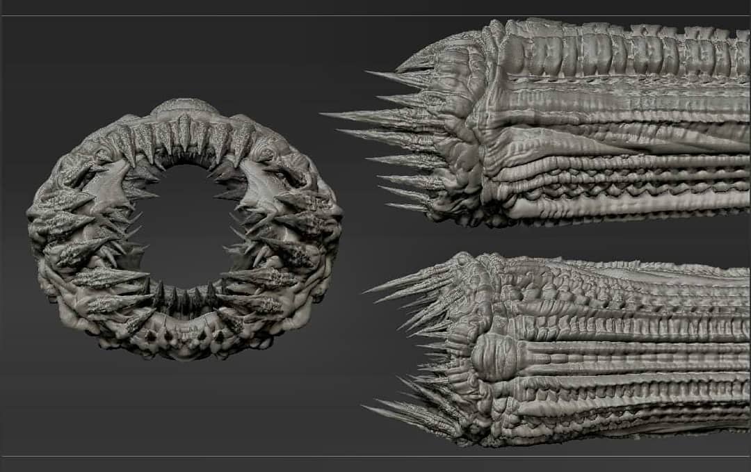 H.R. Giger inspired Sandworm Concept Pouya Moayedipic.twitter.com/Y0NDNkmaY...