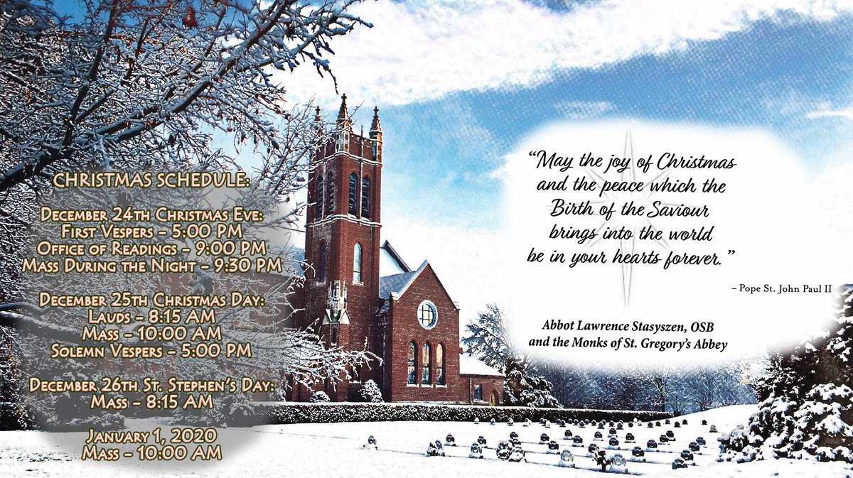 Br. George Hubl, OSB tweet media