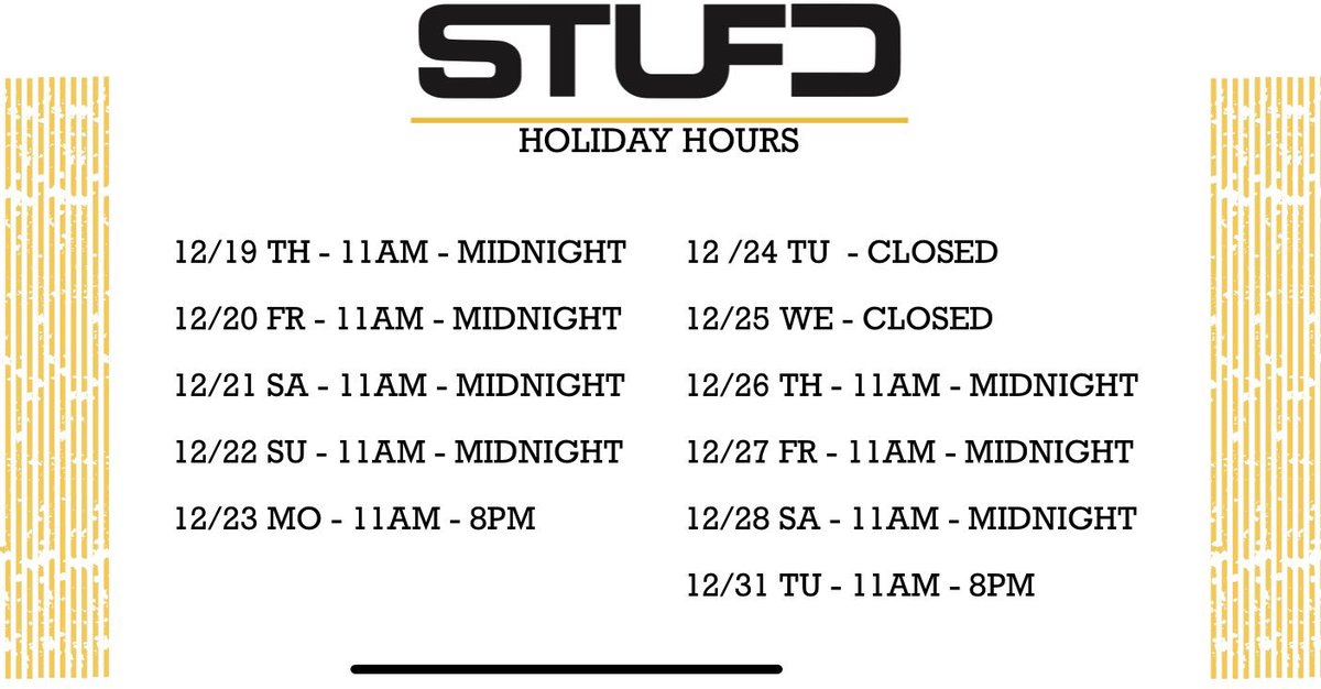 STUFD : A Burrito Joint tweet media