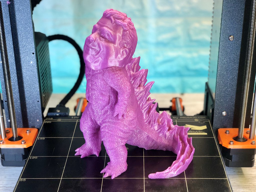 FilamentFrenzy's tweet photo. This one is brilliant! It’s the @Barnacules #BarnZilla by @ChaosCoreTech & @ChelsC423 printed in @AtomicFilament PLA on my @E3DOnline #Hermera MK2!
I like a quote that relate to the model so here goes, the sign of a beautiful person is that they always see the beauty in others! https://t.co/I6CeMiVB11