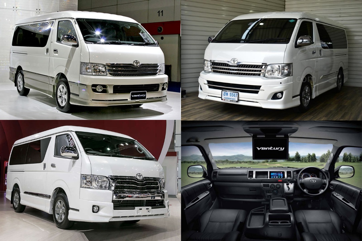 個性的な車を偏見で紹介するbot トヨタ ベンチュリー 富裕層ファミリー向け 現代版ハイエースワゴン スーパーカスタムリミテッド 通称タイエース 日本のワゴンには無い3 0lディーゼルも選べて約400万 タイにも熱狂的なハイエーサーが多いらしく 特に