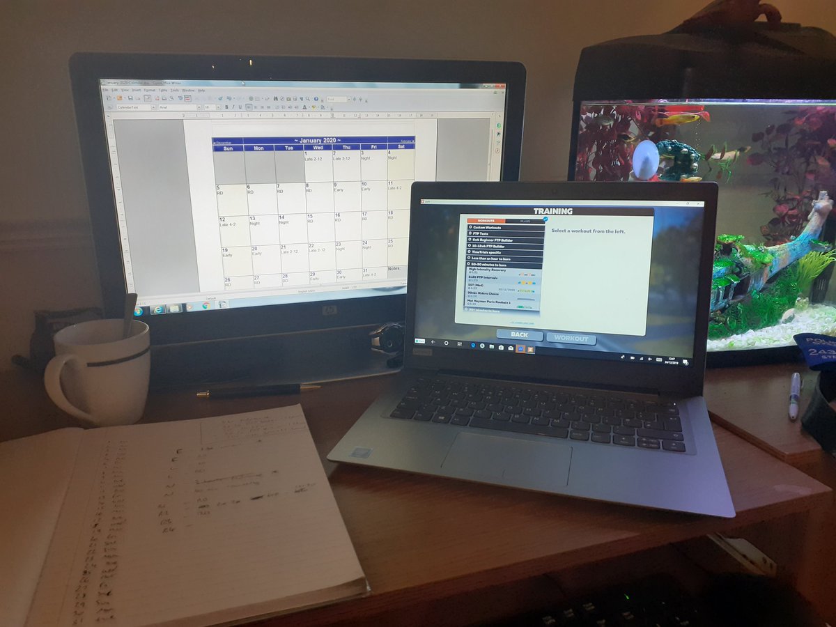 Training plan planning... Making 2020 a great one...

#2020 #preperation #cycling #cyclinglife #cyclingpics #instacycling #roadcycling #aatr #ultracycling #ultradistance #ultraendurance #endurance #worldultracyclingassociation #BearNewmanLTD #NuckilyCyclewear #mattstevensultra