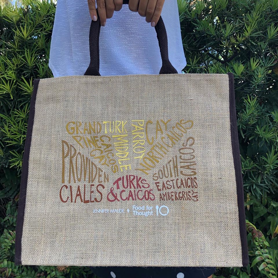 FFTTCI's tweet photo. Our new blue jute shopping bags arrived just in time for Christmas if you’re still looking for presents! The bags were lovingly designed by @tricksandchaos and available directly from us at Savory &amp; Co. or at @westindietci 🎄🌎
•
#purchasewithpurpose #reusablebags #Savory&amp;Co https://t.co/PHjw21HgiV