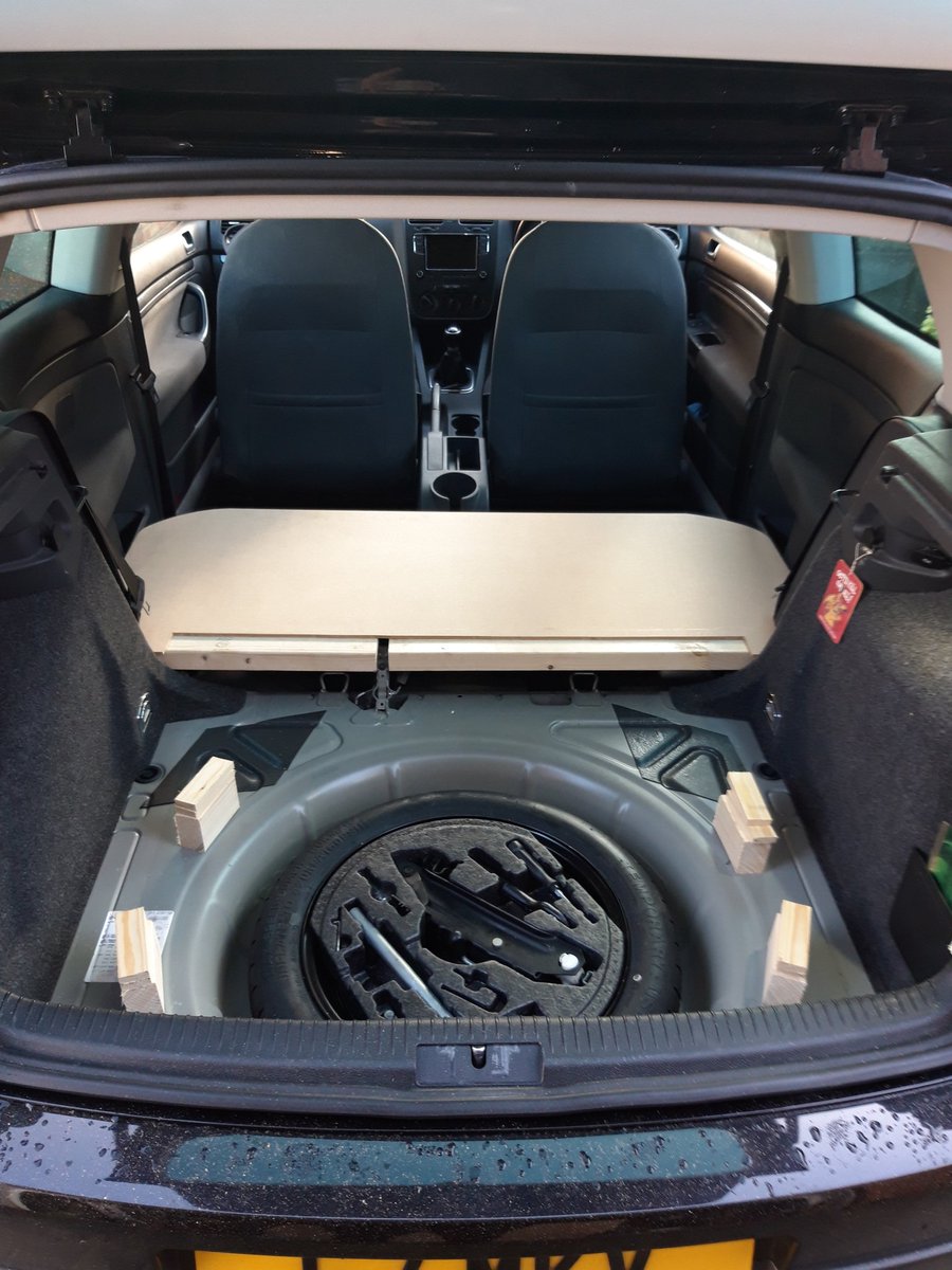 Richardesty's tweet photo. This Christmas Eve me and @olihardesty mostly shaped some wood and MDF for a bootbuild mock up for the back of his Golf... #mk5 #mk5golf #gtsport #tsi #supercharged #turbocharged #golfmk5gt #RCD330 #golfmk5gtsport #golfgt #golfgtsport #golfgtsport140 #g7mkv #bootbuild #mdf #CLS https://t.co/eZO4jdTLMf