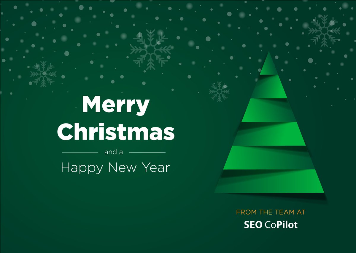 SEOCopilot's tweet image. Merry Christmas to all our clients, thank you for a great 2019! 

We&apos;ll be back in the office on 6th of January.

- The CoPilot Team