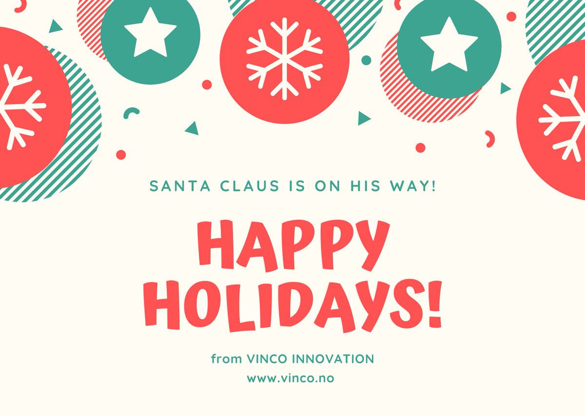 🎄🎅Merry Christmas and a Happy New Year from us in VINCO! 

Thank you to all of you who have made 2019 so special for us! Thank you for your support and encouragement, thank you to our dear clients!

The year has been filled with collaboration, exploration, and innovation. <3🎅