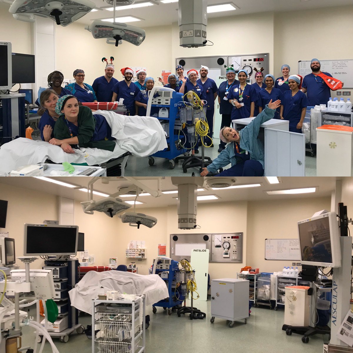 ejwighton's tweet image. Fantastic entries for @Leic_hospital  @ITAPSAudit Festive #taskmaster. Task 2: hide the most people on your clinical area.